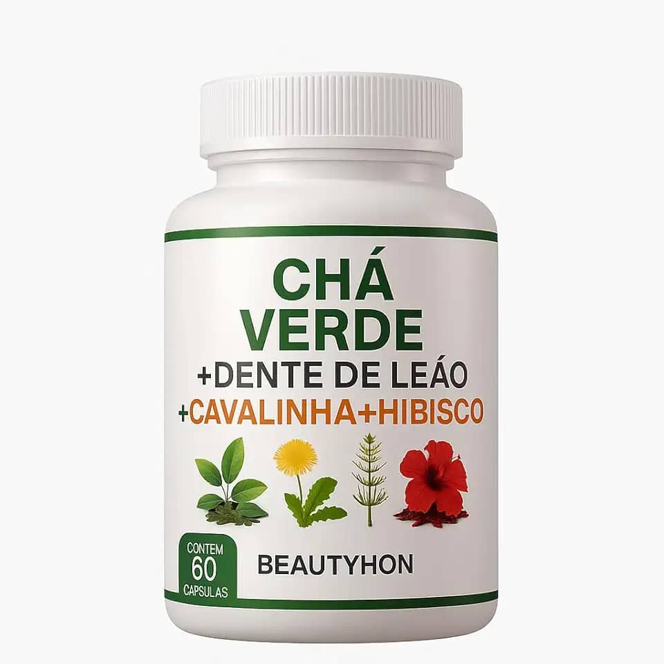 Chá Verde 60 Cápsulas 500mg