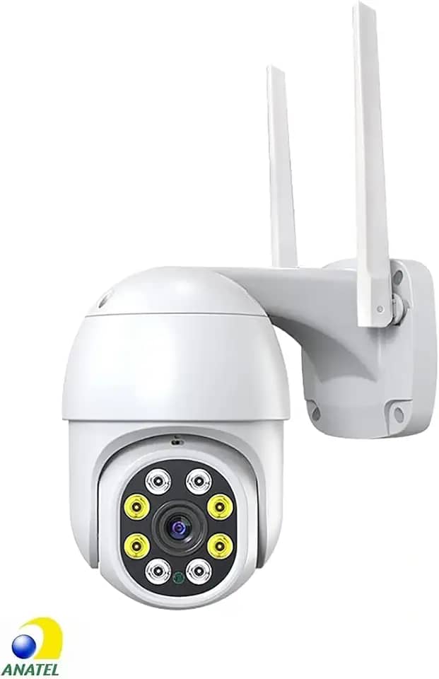 Câmera Ip Icsee Prova D'água Infravermelho Externa Wifi Hd