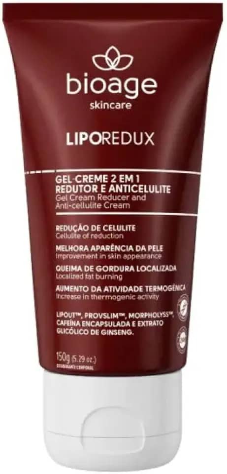Gel-Creme 2 em 1 Redutor e Anticelulite Lipo Redux Bioage 150g