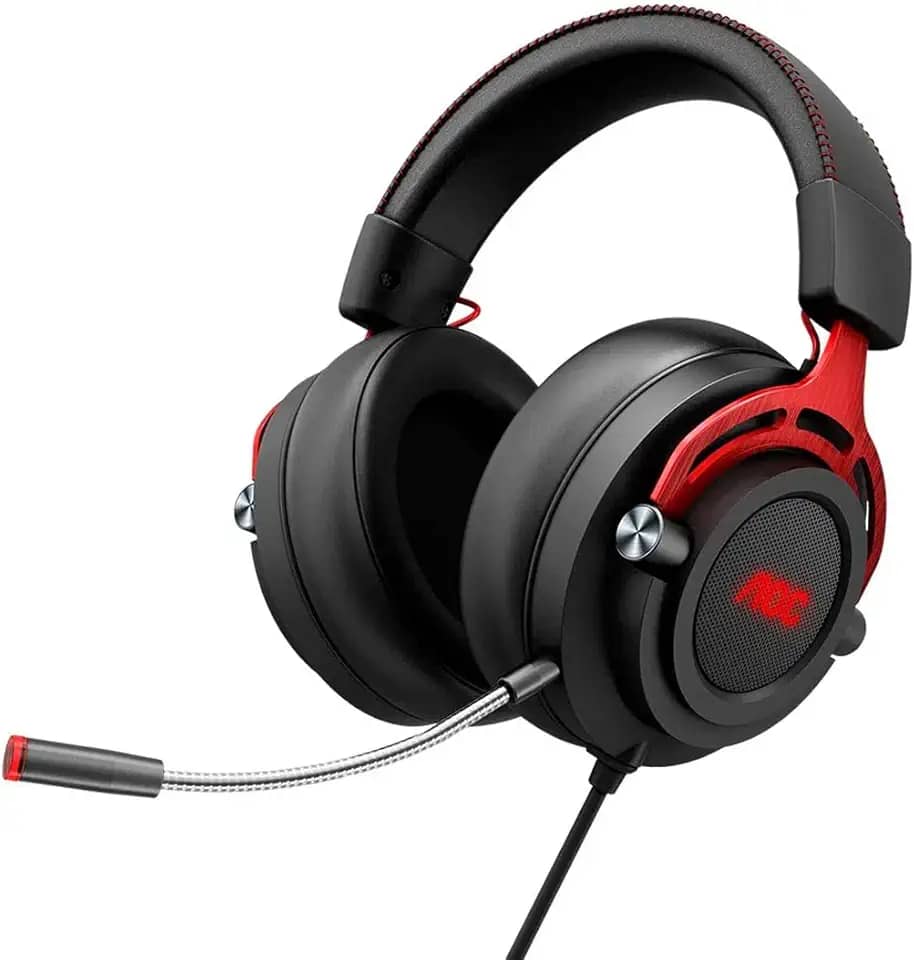 Headset Gamer, Headphone, fone de ouvido com microfone AOC GH210 Driver 50 mm, Multiplataforma, LED.