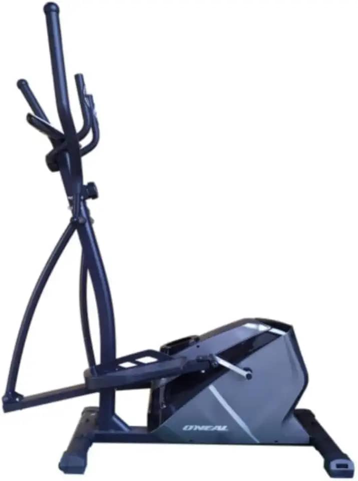 Elíptico Magnético Semi Profissional com 8 Níveis de Carga, Flywheel 6kg, Painel LCD com Suporte para Tablet – Uso Residencial e Condomínios até 120kg