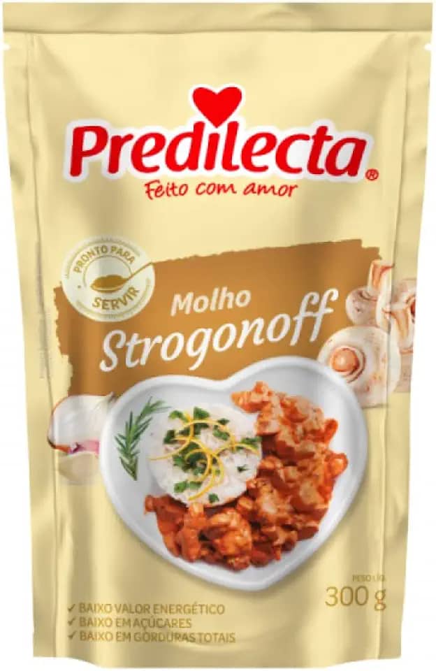 Predilecta Molho Strognoff Predilecta Stand Up 300G