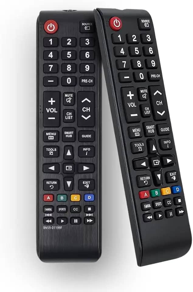 Controle Remoto Universal para TV Samsung – Funcionalidade Completa e Design Ergonômico - Não Precisa Configurar