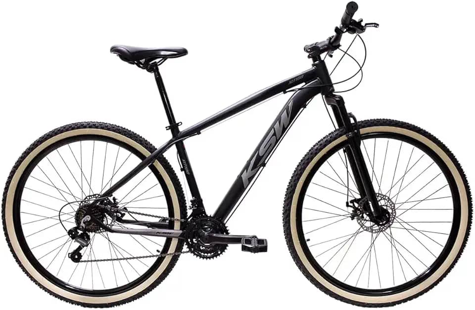 Bicicleta Aro 29 Ksw 21 Marchas Alumínio Cambio Shimano Freio a Disco