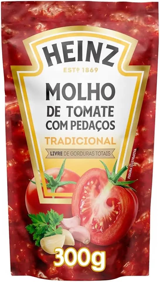Molho de Tomate Heinz Tradicional 300g