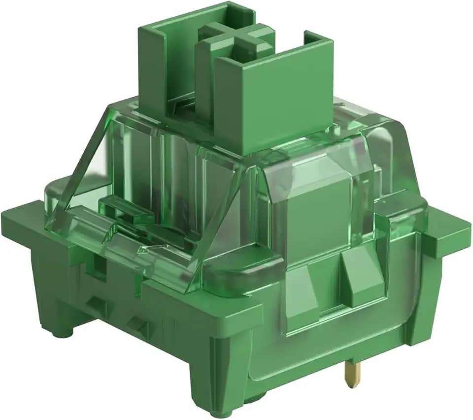 Conjunto de switch para teclado Akko v3 Matcha Green Pro com 45 peças