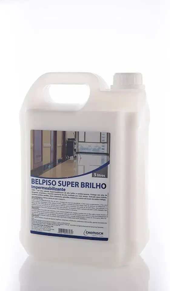 Impermeabilizante Belpiso Super Brilho 5L Cera Incolor