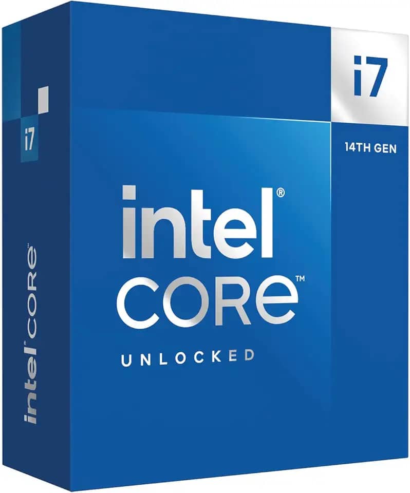 Intel® Processador de desktop Core™ i7-14700K 20 núcleos (8 P-cores + 12 E-cores) até 5,6 GHz