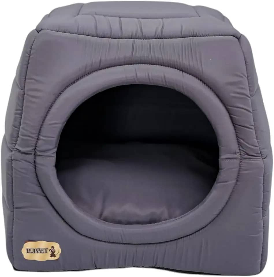 Cama iglu toca para cachorro e gato, cama 2x1 para cachorro ou gato com almofada, TAM. G