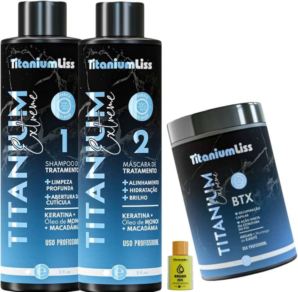 Definitiva Titanium Liss 2x1 +BTX 1kg+argan