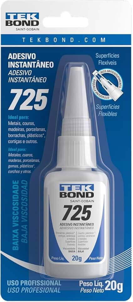 Adesivo Instantâneo 725 20g A Blister