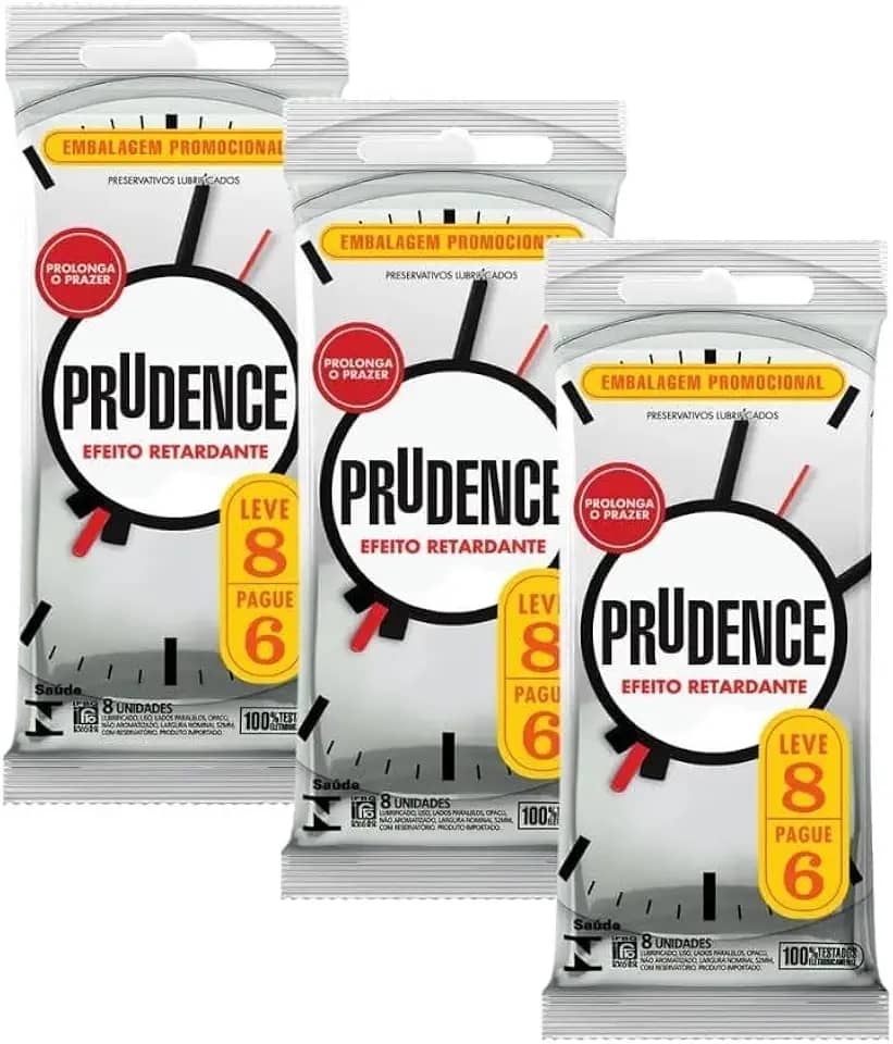 Preservativo Prudence Efeito Retardante 24 Unidades