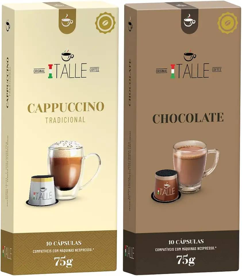 Cápsulas Cappuccino Café Italle 20 Unid