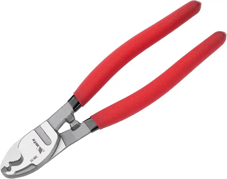 MTX Alicate de Corte 215mm para Cabos até 38mm², Alças Revestidas Antiderrapante