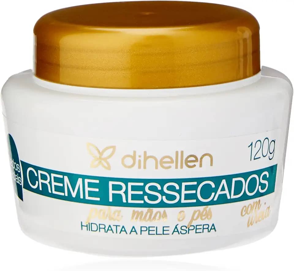 Di Hellen Cosméticos Creme Ressecados Para Mãos E Pés Com Ureia