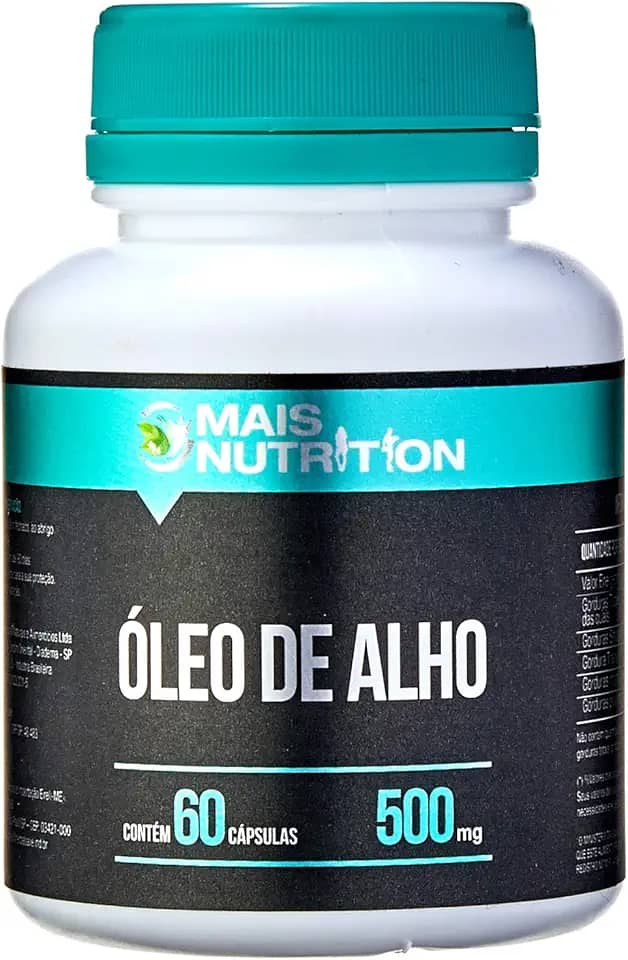 Oleo de alho 30g 60 capsulas Mais Nutrition