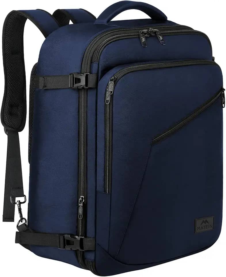 MATEIN Mochila de viagem para homens e mulheres