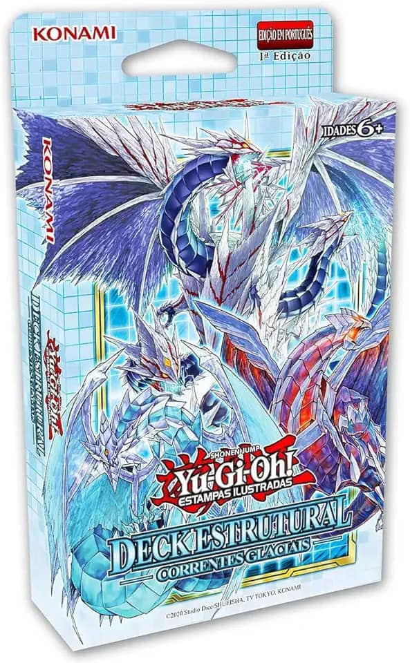 Deck Estrutural Yu-Gi-Oh! Correntes Glaciais cards cartas konami