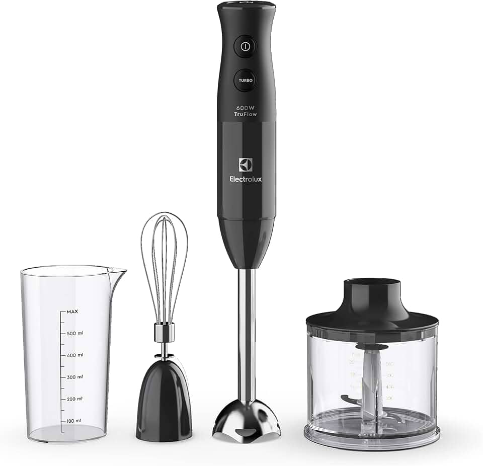 Mixer 3 Em 1 Haste Inox 600 ml 600w 127v - Electrolux