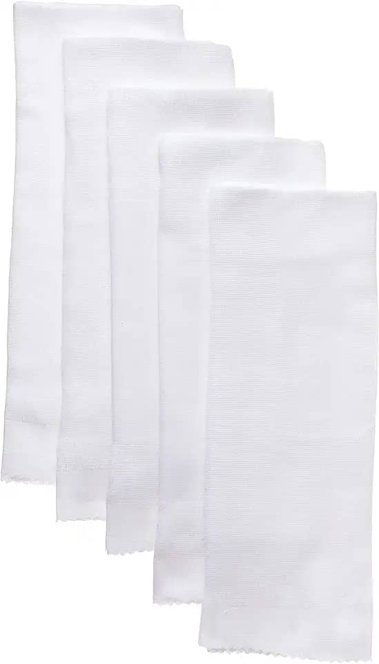 Papi Textil Fralda Papi Luxo Pinte E Borde Branca 70Cm X 70Cm Contem 05 Un