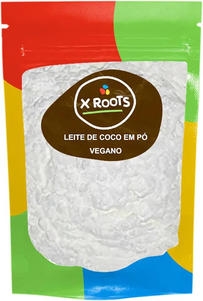Leite de Coco em Pó 100% Vegano Importado 1kg - X Roots