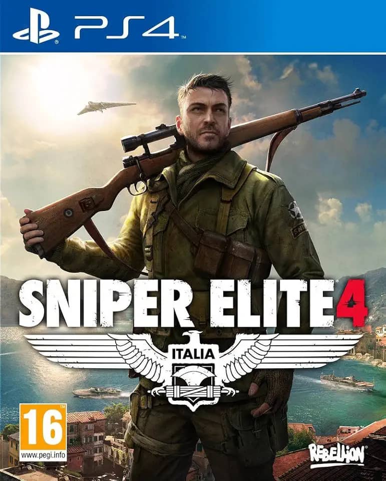 JEU Console APENAS PARA JOGOS Sniper Elite 4 PS4