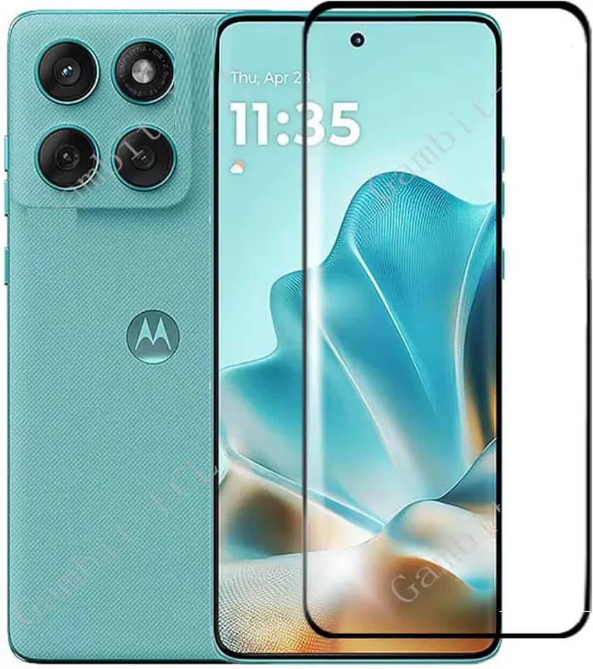 Película De Vidro Curva Temperada 3D 9D Para Motorola Edge 60 / Edge 60 Pro/Edge 60 Ultra/Stylus