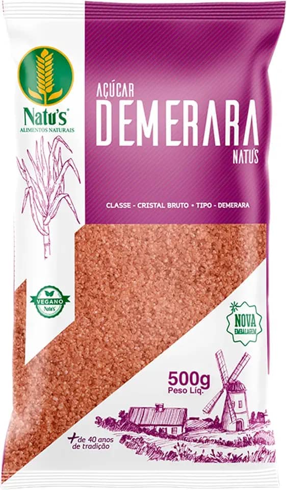 Natu's, Açúcar Mascavo, 500 Gramas