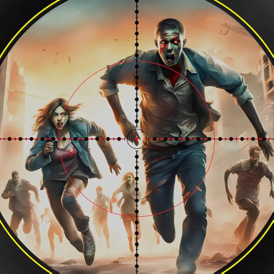 missão de tiro de atirador zumbi final