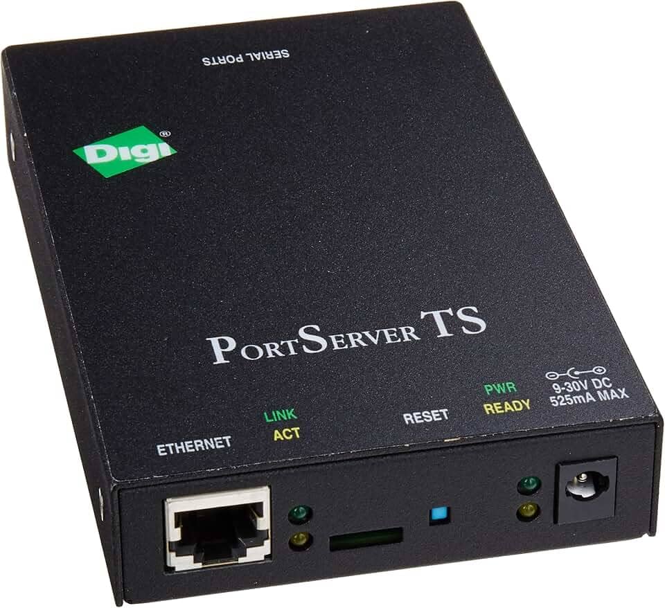 Servidor de dispositivo portátil Ts 4PORT RS-232 Serial para Ethernet