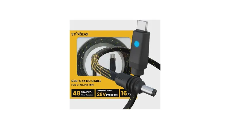 Anker 737 Starlink Mini: Melhores Cabos PD 100W