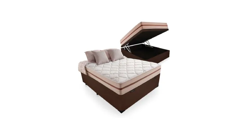 Melhor Cama Casal Box com Bau: 10 Modelos de Alta Resistência