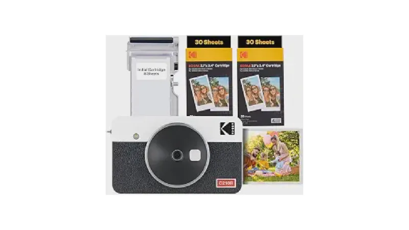 Melhor câmera instantânea 2026: Kodak ou Instax?