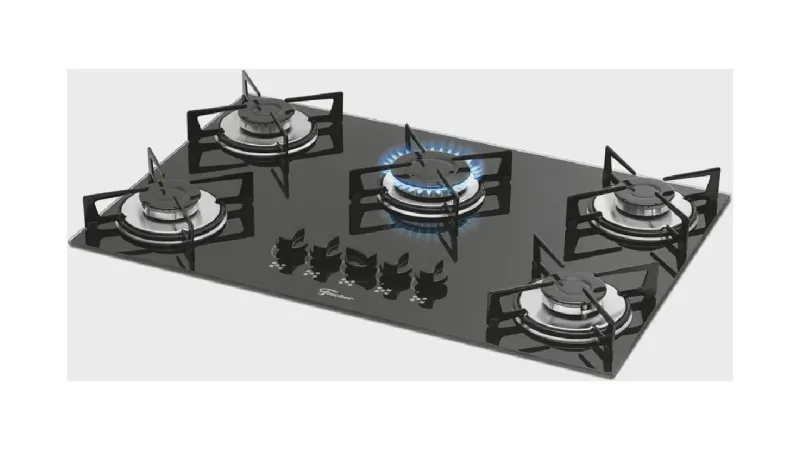 Melhor Cooktop 5 Boca A Gás: 10 Modelos de Alta Eficiência