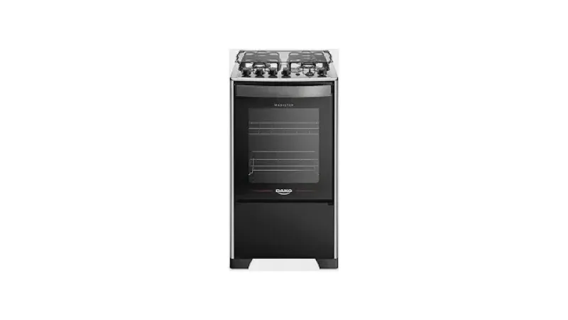 Melhor Fogão 4 Bocas Com Grill Para Pratos Dourados