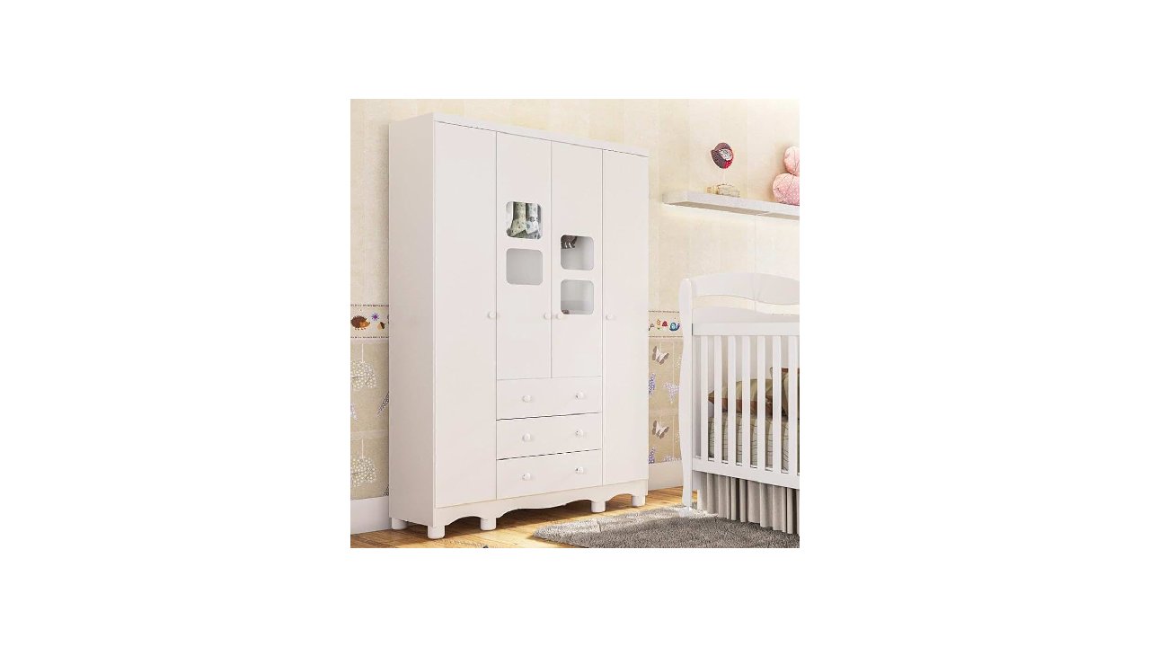 Melhor Guarda-Roupa Infantil: 10 Modelos Funcionais