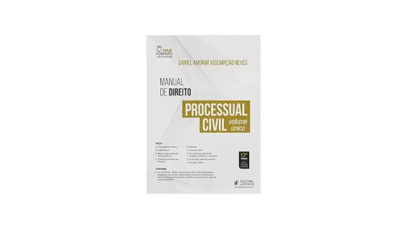 Melhor Manual de Processo Civil Para Dominar o CPC