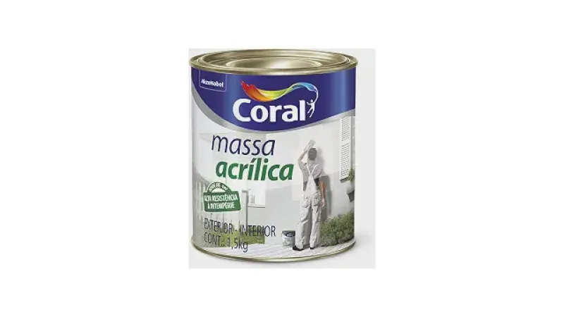Melhor Massa Corrida Acrílica: 9 Opções Resistentes