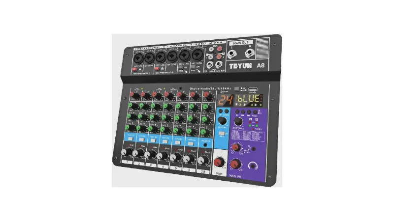 Melhor Mesa de Som 8 Canais: Qual a Ideal?