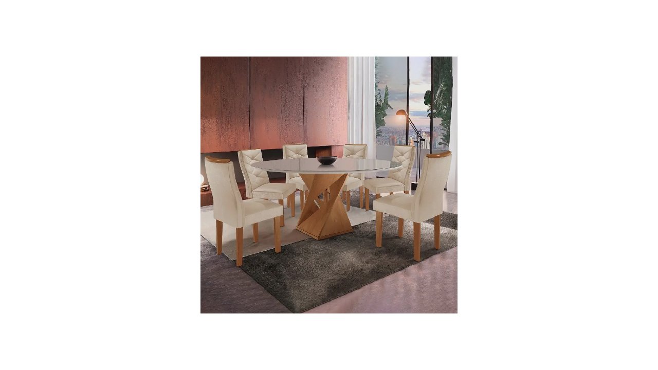 Melhor Mesa Redonda de 6 Cadeiras: 10 Modelos Elegantes