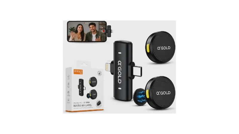 Melhor Microfone Lapela Custo Benefício: Áudio Limpo
