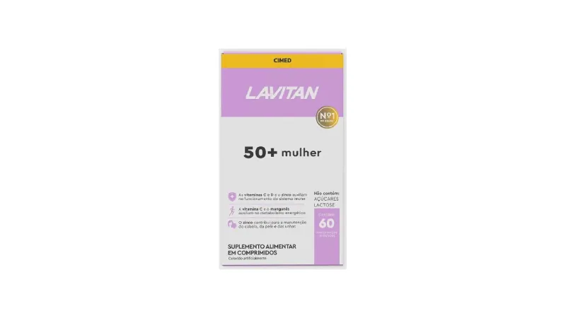 Melhor multivitamínico mulher 50 para Mais Energia