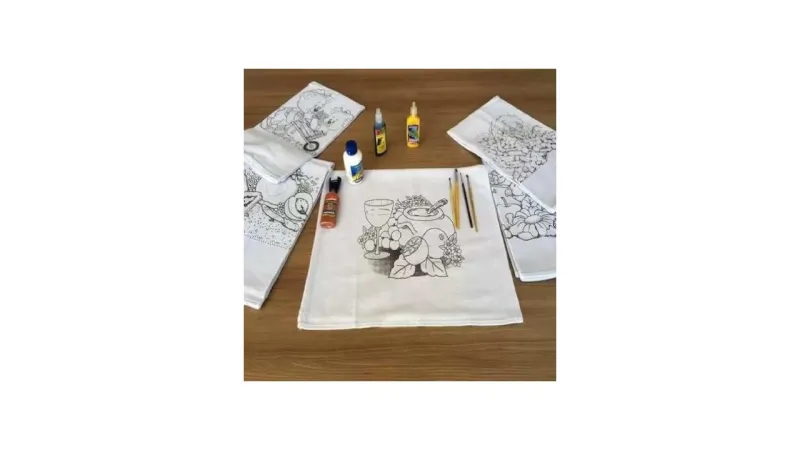 Melhor Pano de Prato Para Pintura: Para Traços Firmes