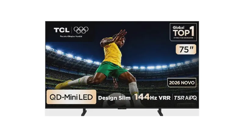 Melhor TV Gamer 2026: Guia de Telas 120Hz e 144Hz