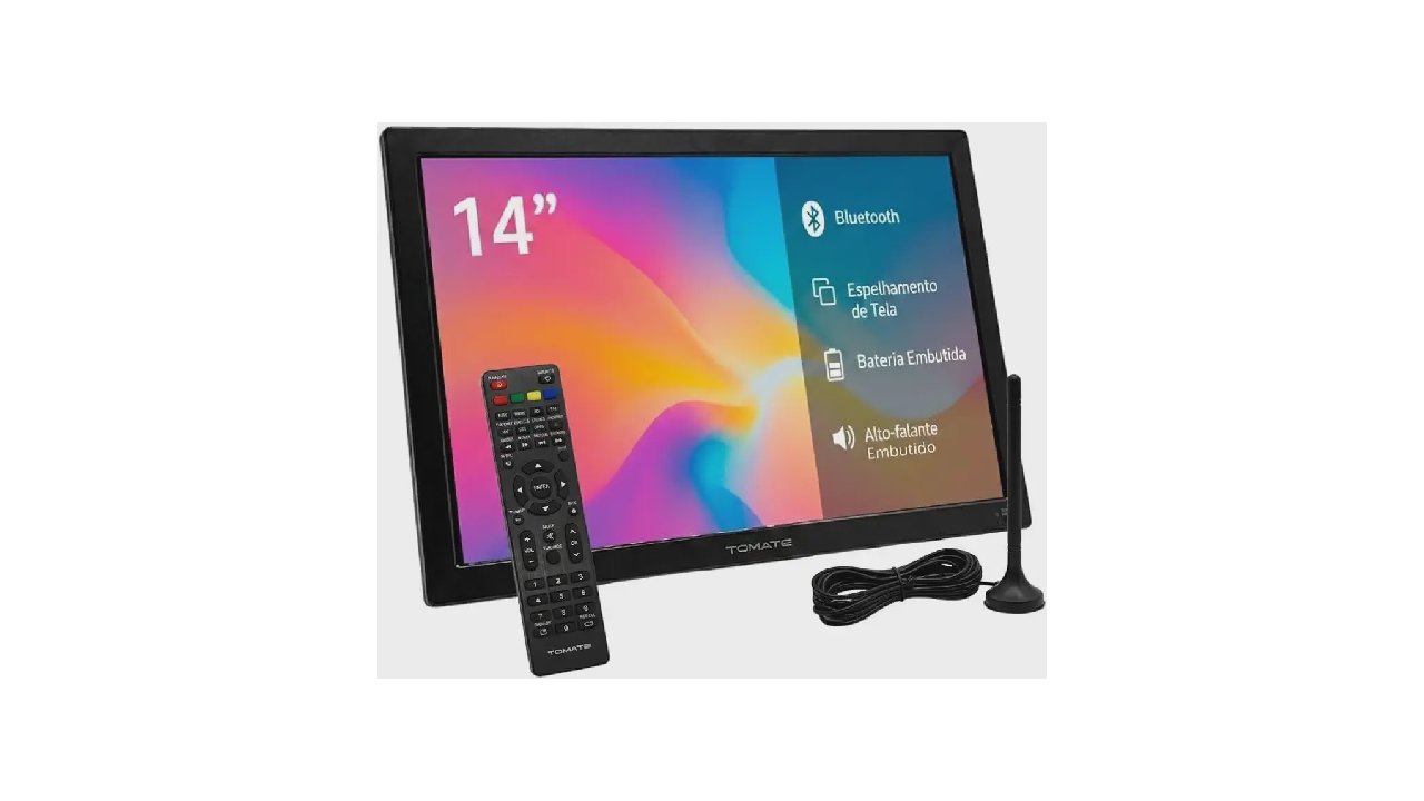 Melhor TV Portátil Digital: 10 Modelos com Bateria