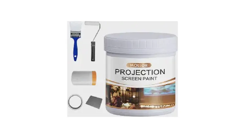 Qual a Melhor tinta para tela de projeção para 4K?