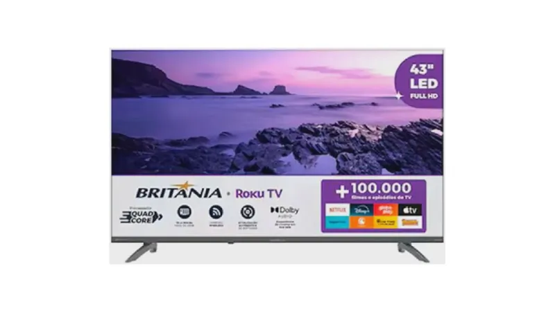 Qual a Melhor TV 43 Polegadas Hoje com Imagem Top?