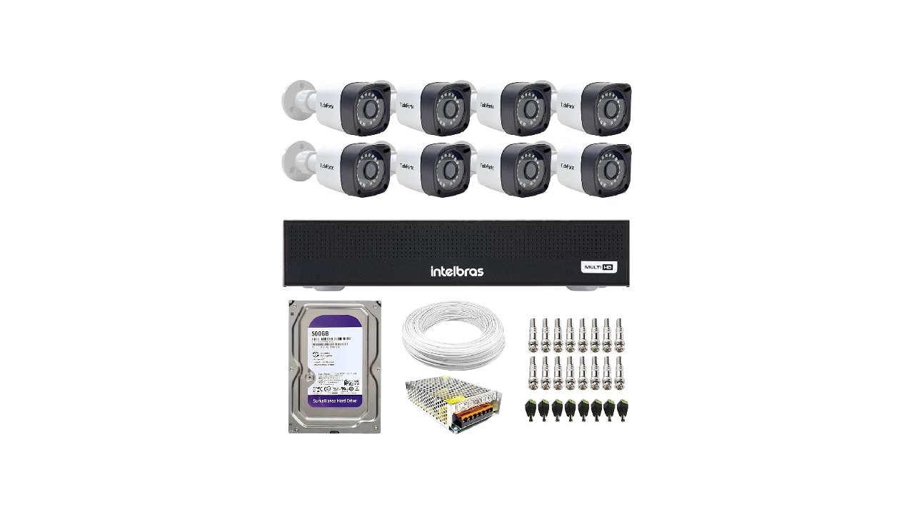 Qual Melhor dvr intelbras 8 câmeras? Análise dos 10 Top Modelos