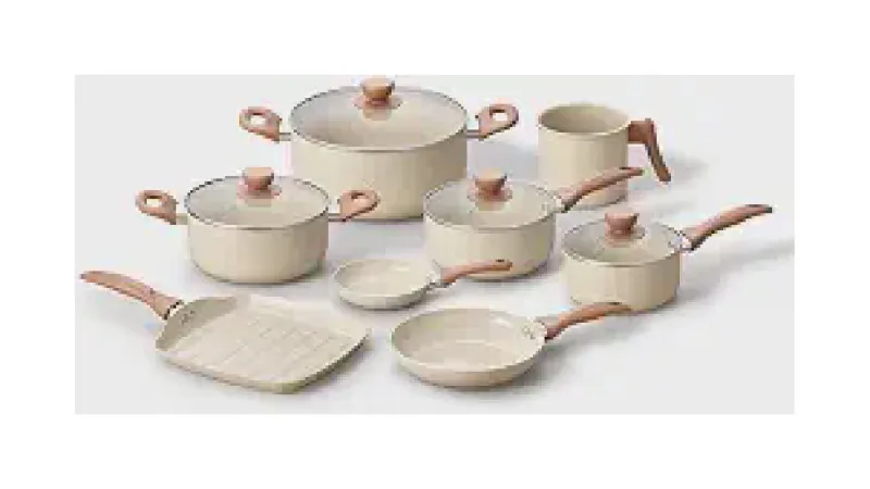 Qual Melhor jogo de panela cerâmica ou antiaderente: Top 10 Sets