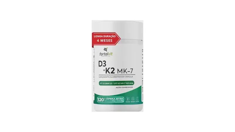 Qual Melhor vitamina d depois dos 40 com Vitamina K2?